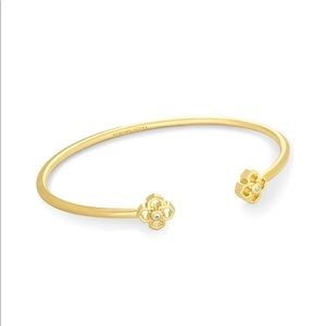 Rue cuff bracelet in gold